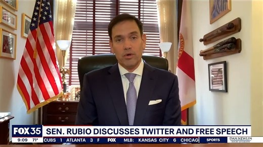 Rubio says meltdown over Elon Musk is from people who fear losing control over speech code | Senator Marco Rubio