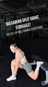 1. Start from Stability, Not Chaos Instead of wobbling your way into the stance, begin seated with one leg extended forward. This gives you a grounded, stable reference point to start from — no guessing, no hopping around. 2. Let Your Front Leg Lead By standing into your front leg, you naturally find the right distance between your front foot and the bench behind you. This ensures you’re not too close (knee pain) or too far (back leg strain). 3. Build from Your Mechanics This set-up respects you