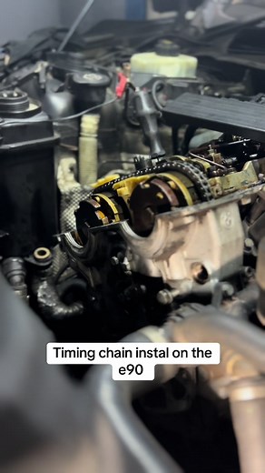 Timing Chain Installation on BMW E90