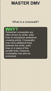 What is a crosswalk