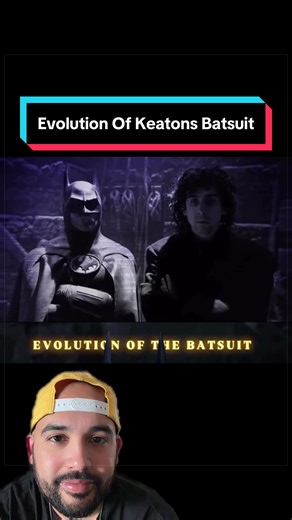 Evolution of Keaton’s Batsuit. #Batman89 #BatSuit #Batman #DCcomics