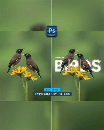 Graphic Designer on Instagram: "How to create this typography poster design in adobe photoshop Tutorials By @graphicinfluence01"