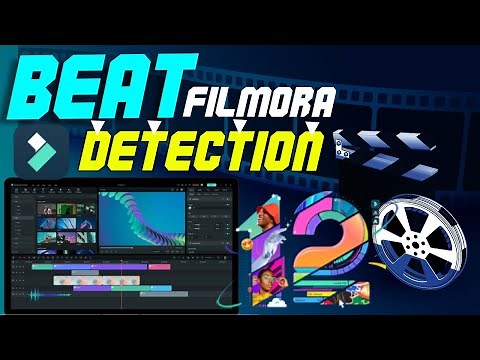 How to make Beat detection video in filmora | Filmora Video editing Tutorial