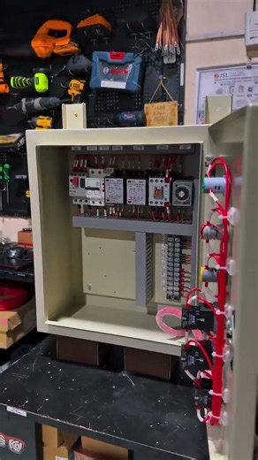 Submersible Pump Control Panel #electrician #nec #electrical #education #automobile