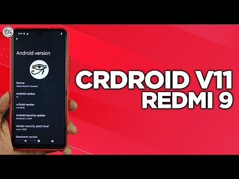 Install Custom Rom CRDROID Android 15 Redmi 9 - HIGH PERFORMANCE & SMOOTH?