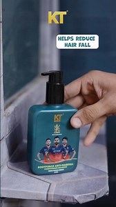Real strength starts at the root. KT MEN 2in1 RootForce Anti Hairfall Shampoo + Conditioner