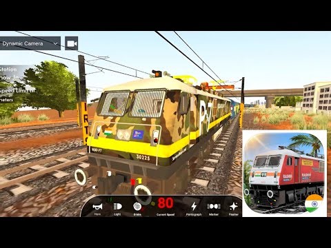Almost Real Graphics Indian Railway Simulator Gameplay ( Full Walkthrough)