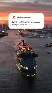 From must-pack hacks to tapping that app, what's your one cruise tip to rule them all? 🚢👑 #traveltips | Virgin Voyages