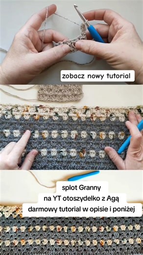 splot Granny na szydełku #shorts #crochet #tutorial