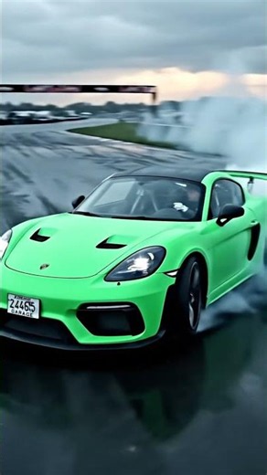 Porsche 718 Cayman GT4 RS in Python Green — Raw Cinematic | 2465 Garage