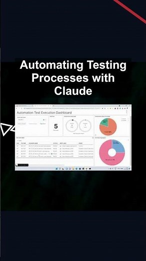 Automating Testing Processes with Claude #ai #artificialintelligence #machinelearning #aiagent