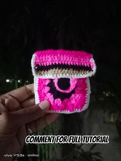 Crochet Handbag Making, Purse, Card Holder, Crocia Use's, craft. corner_sps...