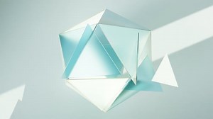 Icosahedron, Glass, Polygon