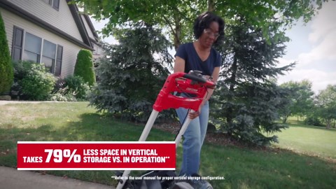 CRAFTSMAN V20 BRUSHLESS RP 21 in Rear Wheel Driver Mower, 2 x 9Ah Batteries and 2 Chargers Included, Up to 70 Min of Runtime, Self-Propelled, LED Headlights, Dual Blades (CMCMWSP320X2)