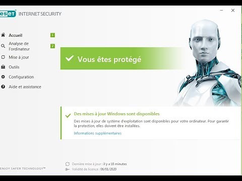 Activer Eset Smart Security gratuitement jusqu'à 2021 ( clés d'activation)