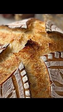 How to decorate sourdough bread Sourdough scoring ideas Sourdough scoring tutorial sourdough leaves