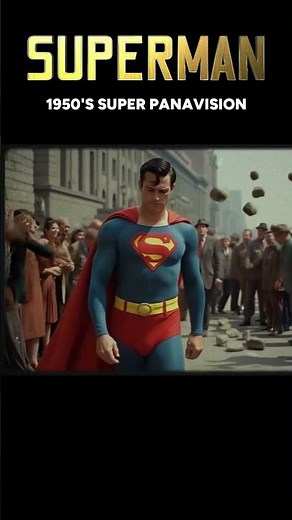 Superman Official Teaser Trailer | 1950's Super Panavision 70 #superman #superpanavision70