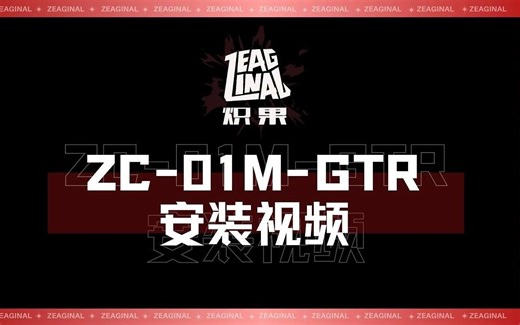 炽果ZEAGINAL ZC-01M-GTR 纯铝机箱 安装教程