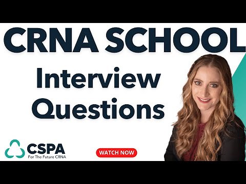 CRNA School Interview Questions - Sneak Peek Into What To Expect In Your CRNA Interview!