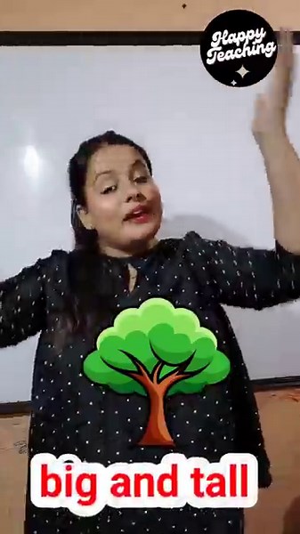 🌳 Tree Song for Classroom | Easy Rhyme to Teach Kids About Trees | Happy Teaching #shorts