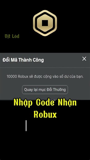 Tổng Hợp Code Robux Mới 2026 😱 #roblox