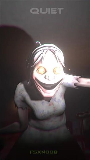 This New Horror Game Punishes Every Sound You Make - QUIET Trailer #shorts #games #trailer
