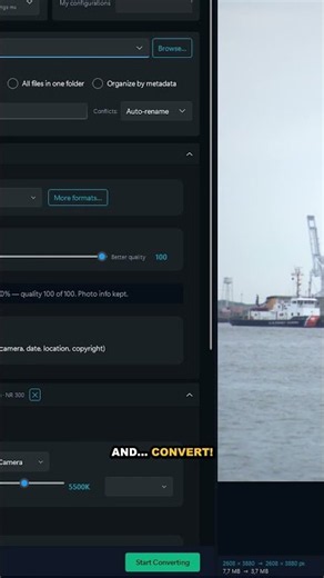Batch Convert RAW to JPEG in Seconds — Contenta Converter #Shorts