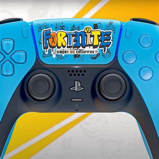 Sony Unveils Limited Edition Fortnite DualSense Controller with Custom Artwork