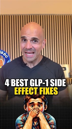 4 Best GLP-1 Side Effect Fixes #guthealth #functionalmedicine