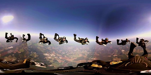 200K views · 4.4K reactions | Skydive with the best of the best: The US Army Golden Knights parachute team. Experience it in 360 degrees via VRtually There, the USA TODAY NETWORK's weekly VR series. Subscribe at YouTube.com/VRtuallyThere. | USA TODAY | Facebook