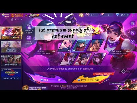 First Premium supply is Finally here of KOF Event 2026! | MLBB X KOF | Exoblade spectreYT