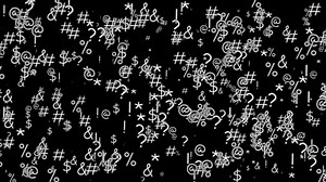 Mathematics, Character, Symbols. Free Stock Video