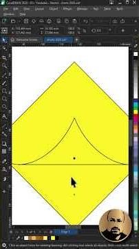This CorelDRAW Page Gold Curl Looks Insane #tutorial #designhack #coreldraw