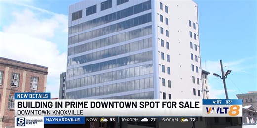Historic downtown Knoxville office building is now for sale