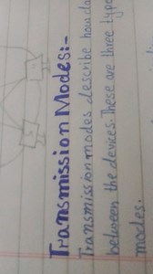 Transmission Modes:-Transmission modes describe how data is tr... | Filo