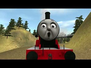 Trainz Short - James Crash into Turntable Well (OLD AND OUTDATED)
