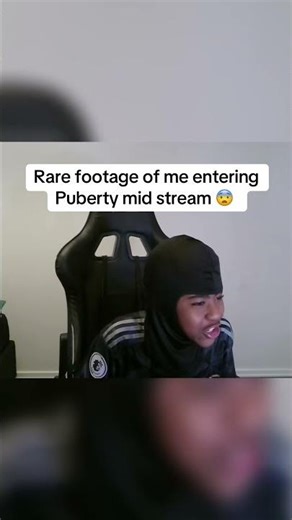 No way I entered puberty mid stream bro 😭 #clips #funny #funny #funniestvideo #faint #memecore
