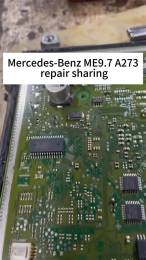Mercedes-Benz ME9.7 A273 repair sharing: Intermittent Stalling during Driving and Inability of Engine Control Unit to Communicate #Mercedes-Benz #ME9.7 #A273 #repair #EngineControlUnit #carrepair GET IT NOW 👉 https://mysupercarexpert.com/products/mercedes-benz-mb-engine-control-unit-ecu-bosch-me9-7-8-cylinder-a273-aftermarket?_pos=1&_psq=A273&_ss=e&_v=1.0 | My Supercar Expert