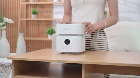 Air Purifier and Humidifier Combo for Bedroom, Covers Up to 200ft², H13 True HEPA Filter, 500ML Water Tank, Quiet Cool Mist Top Fill Essential Oil Diffuser for Baby, Pet Room, APP Control