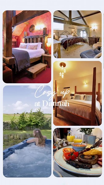 It may be a cold start to January, but it is always 40 degrees in our hot tubs 🫧🥂 Escape the freezing temperatures and book a magical winter stay at Dannah Farm or Dannah Cottages that warms the cockles of your heart 🔥🧡 🔗 Check out our links in bio to book your stay. 🐶 Why not bring along your best friend too! Heather Cottage and the Sycamore Suite are both dog friendly. #boutiqueaccommodation #bedandbreakfast #luxurysuites #hottubs #hottubtime #luxurygetaway #wintergetaway #specialplace #