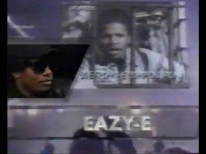 Eazy-E loses awards to Mc hammer & young Mc interview 1990