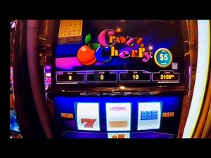 Crazy cherry slots ￼ $5 machine I pick the right machine so big win with $150￼in ￼ first spin $$$