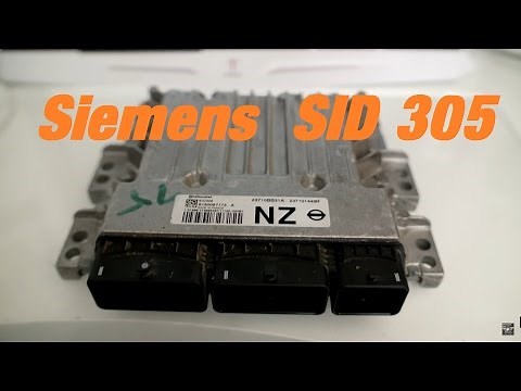 SIemens Sid 305 ECU Opening and reading via Ktag boot mode