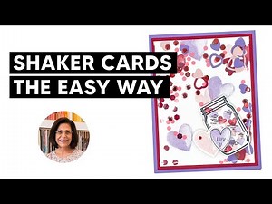 🔴Shaker Cards the Easy Way