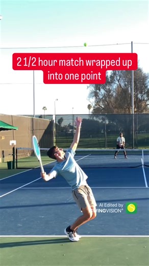 Intense Tennis Match Highlights