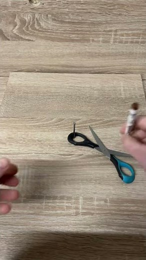 Circle with scissors