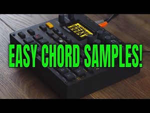 Digitakt Tutorial Video: Make your own chord samples instantly!