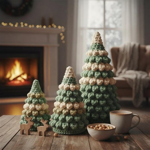 Best Crochet Christmas Tree Tutorial for Beginners, Simple Free Crochet Christmas Tree Ornament Pattern, Small Best Crochet Christmas Tree - Etsy