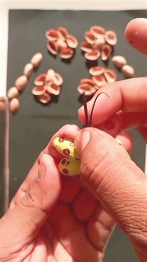 🦋 Pista Shell Butterfly Art 😱 #viral #shorts #trending #diy