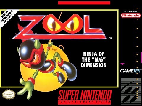 🐜🍭 Zool – Super Nintendo (1993) 🎮 JEUX COMPLET
